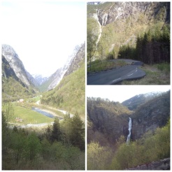 15. From Gudvangen to Voss the bus makes a steep descent. From the left of the vehicle you will see more waterfalls, and on the right the slopes of the fjords, but after a day of non-stop sightseeing it matters little (I fell asleep, haha).