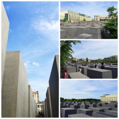 18. Denkmal für die ermordeten Juden Europas (Memorial to the Murdered Jews of Europe), which houses 2,711 concrete slabs and cost tens of millions to construct. It is one street away from the Brandenburger Tor, and we visited this memorial site during a free walking tour. Its significance is open to interpretation, but many have remarked the resemblance of the slabs to tombstones, to train-carts which transported many Jews to the concentration or extermination camps during the Second World War, and even to the camps themselves.