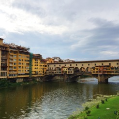 8. Built over the Arno river - which used to flood Florence in historical times - the Ponte Vecchio (Old Bridge) has been rebuilt multiple times. The main river in Pisa is also the Arno river.